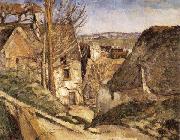 Paul Cezanne La Maison du pendu a Auvers-sur-Oise Sweden oil painting artist